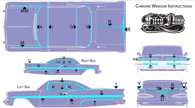 RER15533 FiftyNine Clear Body Kit
