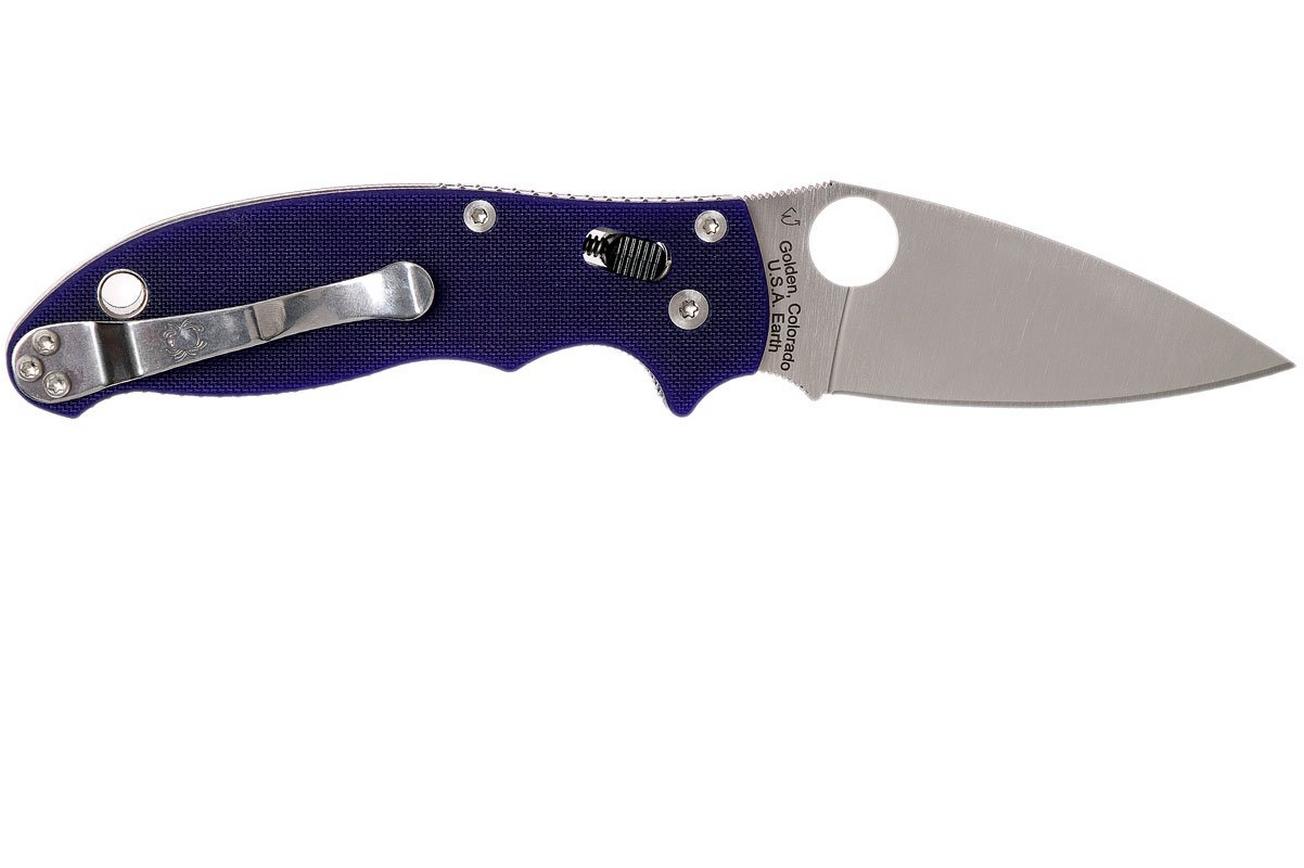 Spyderco Manix 2 S110V Dark Blue C101GPDBL2 zakmes
