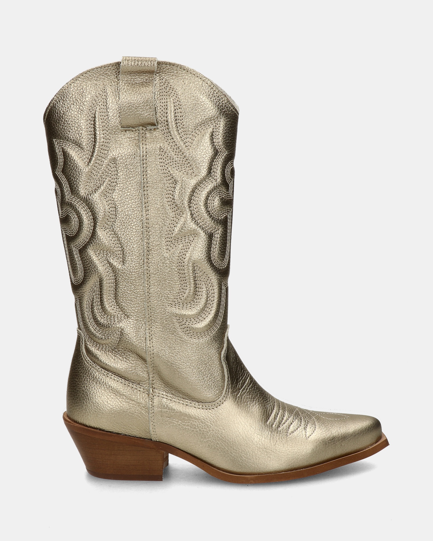 Nelson Cowboylaarzen  - goud