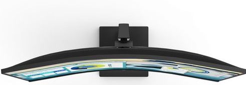 HP - P34hc G4 - WQHD Curved Monitor - Zwart - LED - 34 inch