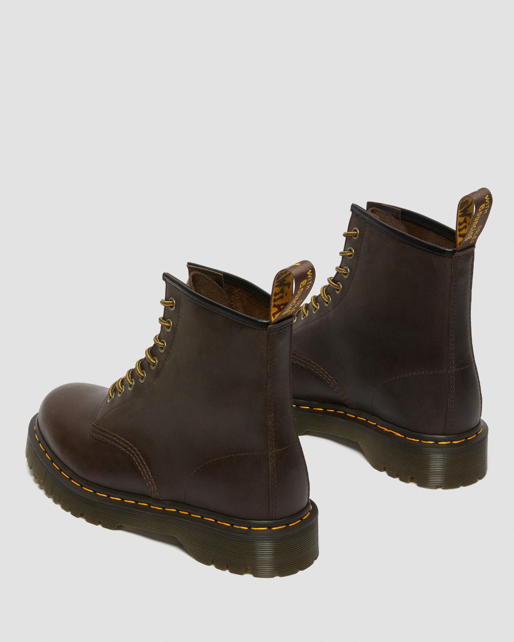 1460 Bex Crazy Horse Leather Lace Up Boots