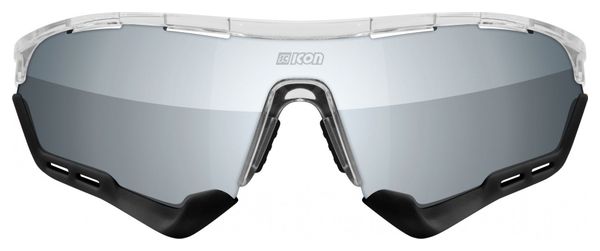 Scicon Sports Aerotech SCN PP Lunettes De Soleil De Performance Sportive (Scnpp Multimiror Silver/Briller)
