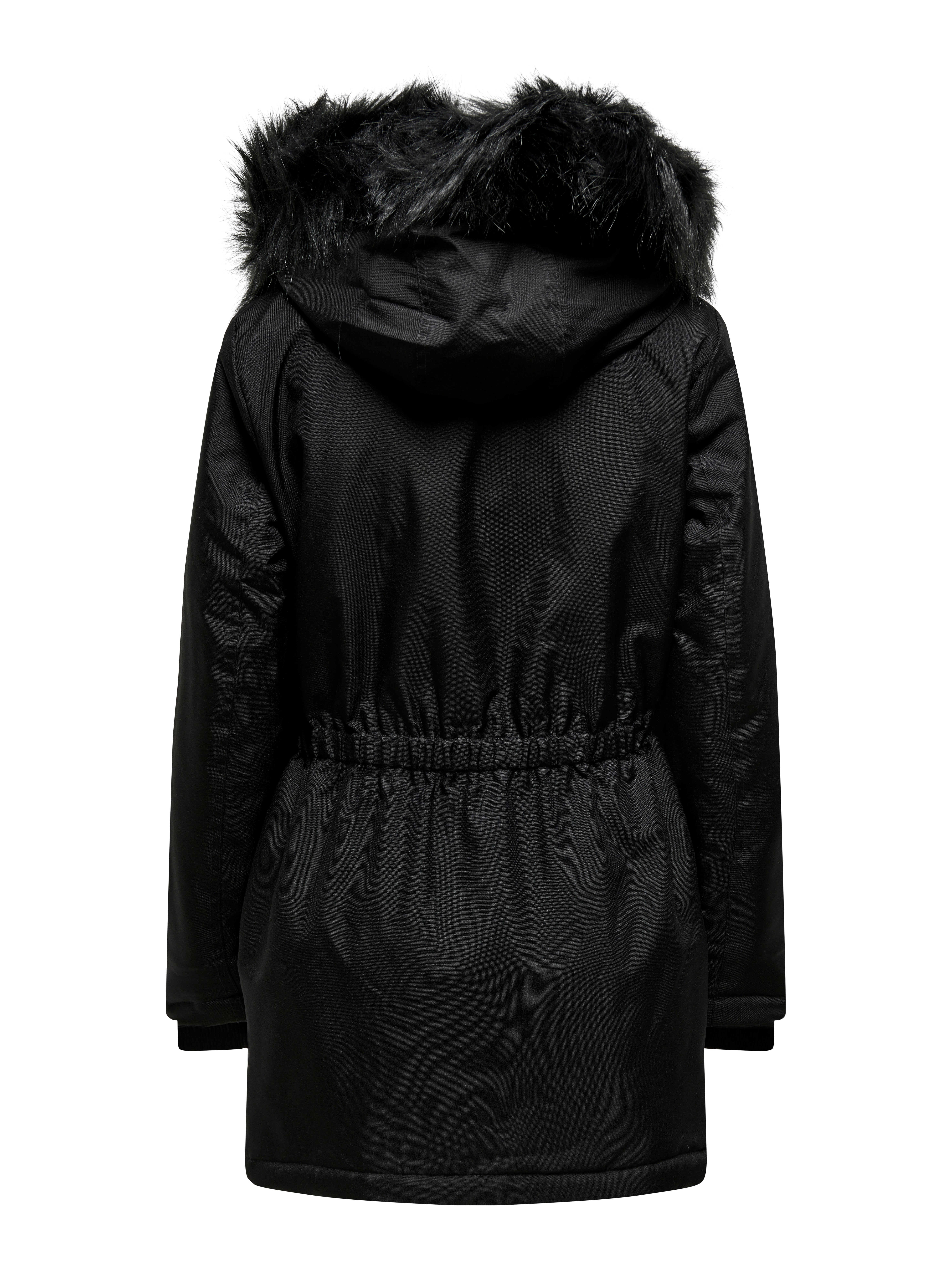 ONLIRIS Langer Parka Black