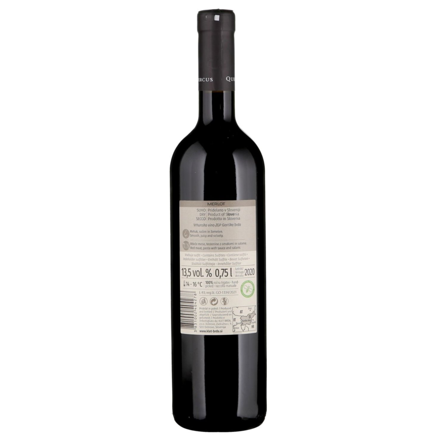 Merlot Quercus Goriska Klet Brda -75cl