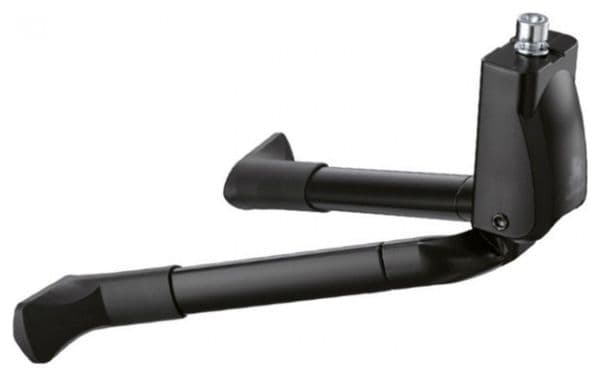 BEQUILLE VELO DOUBLE CENTRALE URSUS BIG FOOT 28 -700 PLIABLE ALU NOIR (300mm) - SUPPORTE POIDS 50KGS (LIVRE SUR CARTE)