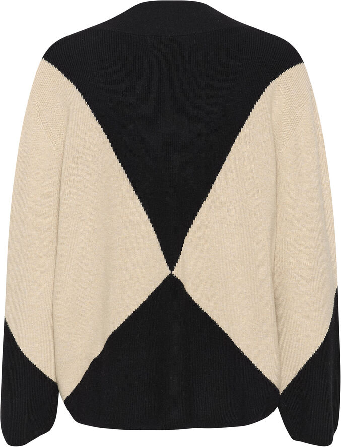 InWear RudiIW Intarsia Pullover Haze melange/black