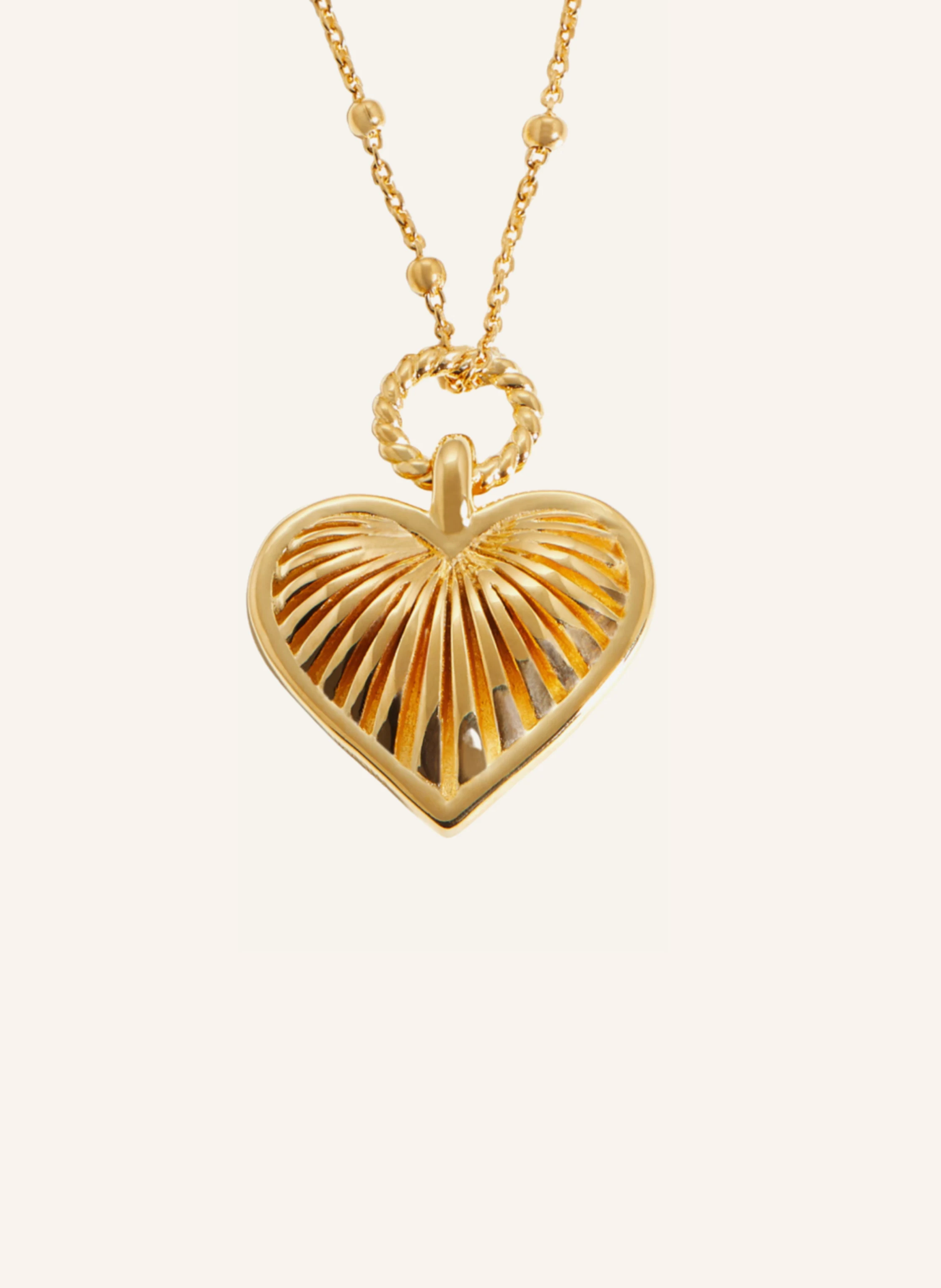 MISSOMA Halskette RIDGE HEART NECKLACE by GLAMBOU