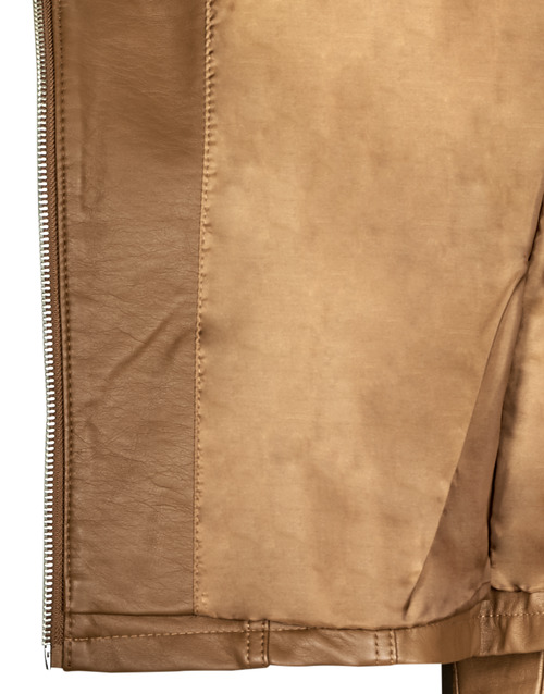 Vero Moda - VMFAVODONA COATED JACKET NOOS - Cognac