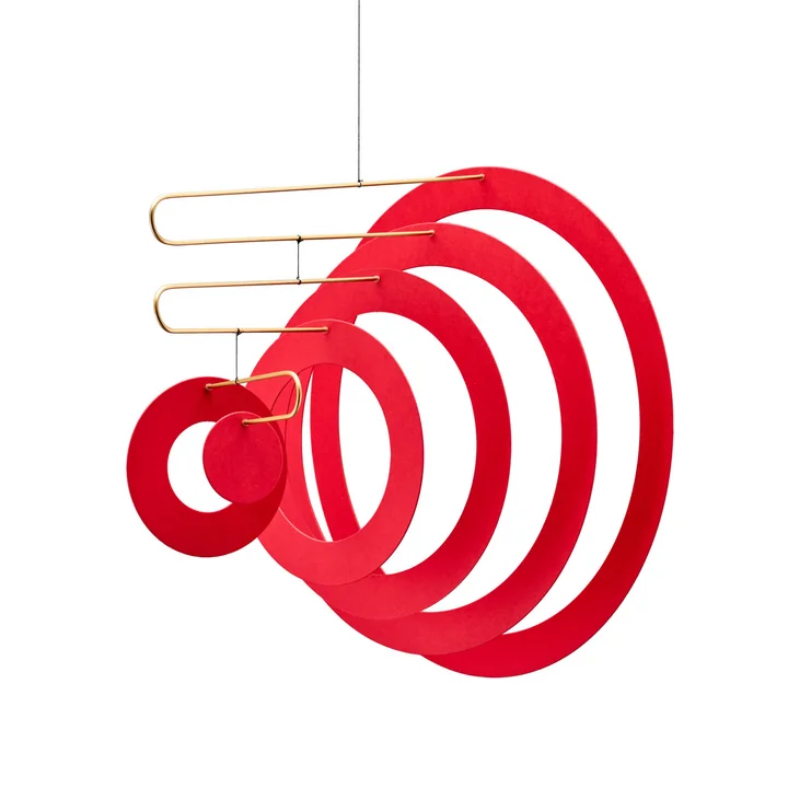 Flensted Mobiles - SuperSonic Mobile, blau
