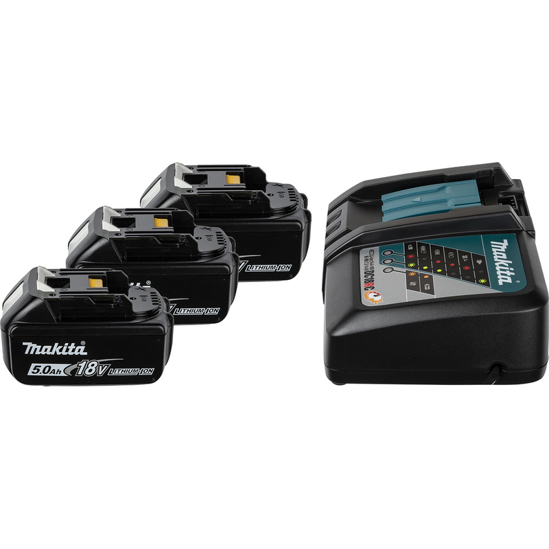Makita DLX4103W combopack 18V 3x 5,0Ah Li-ion
