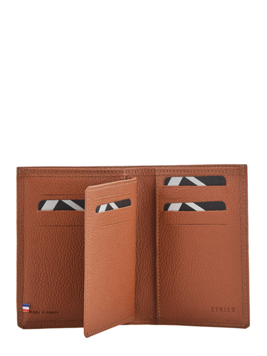 Portefeuille/ Porte-cartes cuir ETRIER