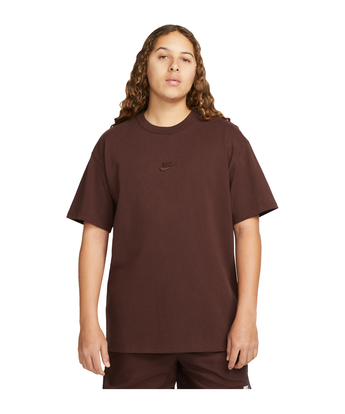 Nike Premium Essentials T-Shirt Braun F227