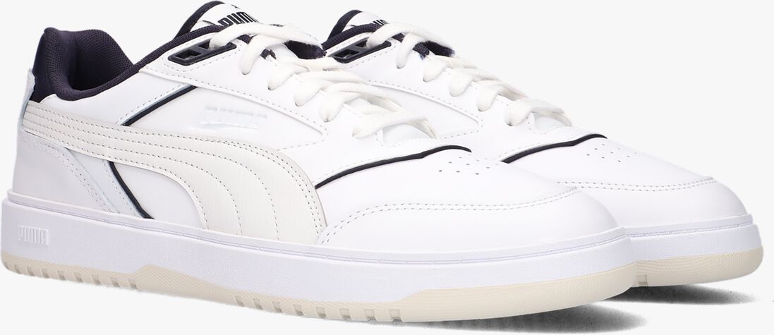 PUMA witte puma lage sneakers double court