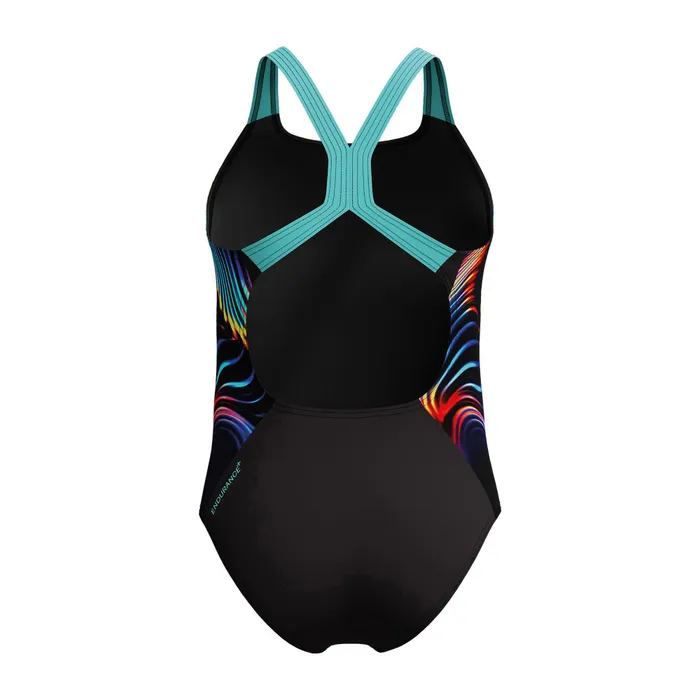 Speedo ECO+ Digital Placement Powerback Badpak Meisjes
