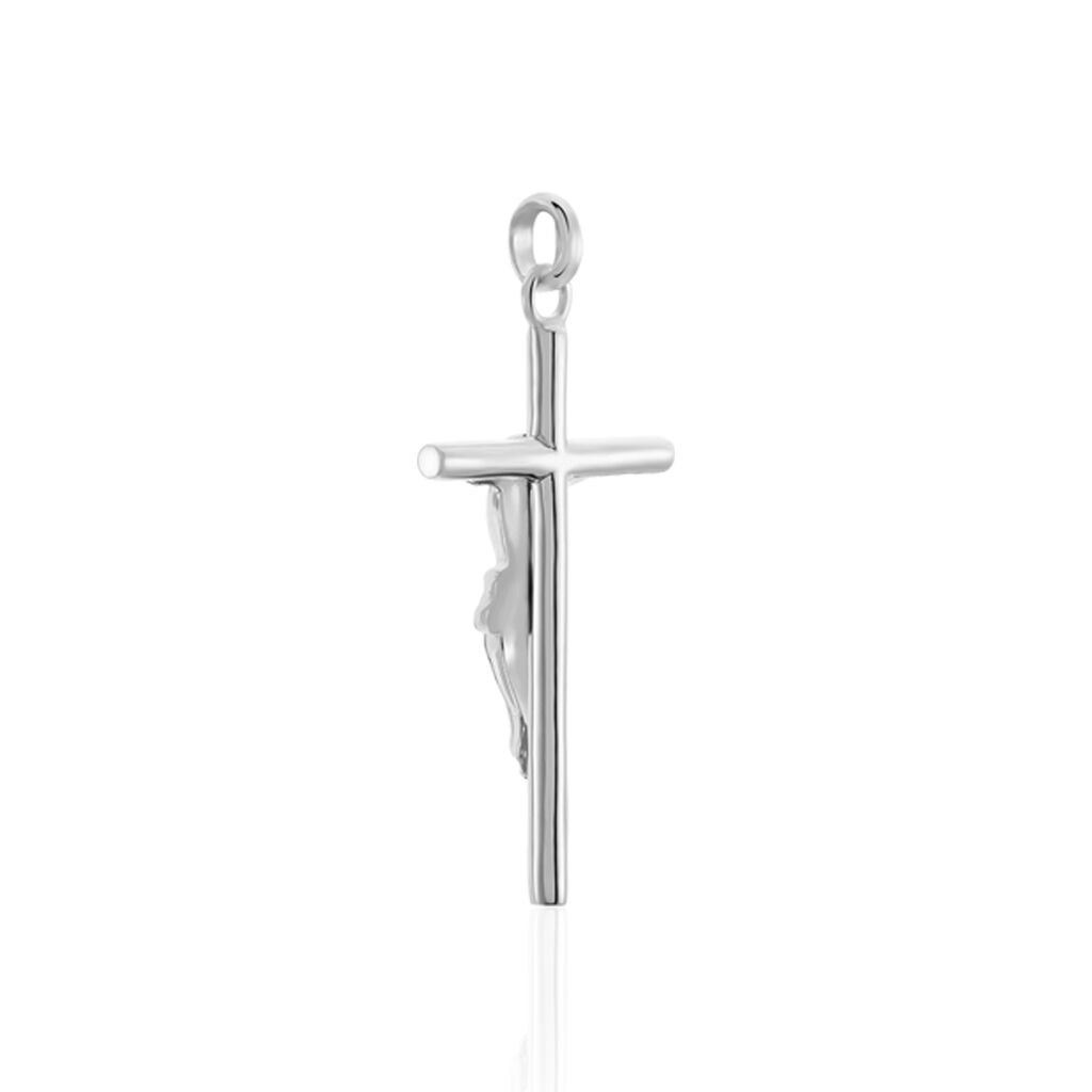 Pendentif Nessahae Argent Blanc