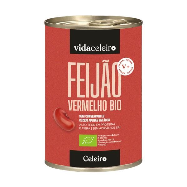 Feijão Vermelho Cozido Biológico