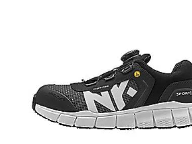 NokNok sikkerhedssko str. 43 - Sport88. all-round sikkerhedssko, MOZ wire lukning, ESD
