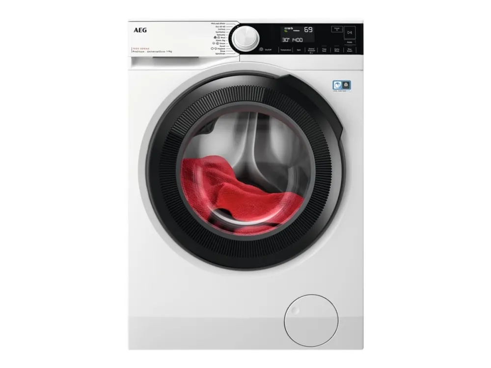 AEG 7000 Series LR734F94U - Vaskemaskine - bredde: 59.7 cm - dybde: 66 cm - højde: 84.7 cm - frontbetjening - 69 liter - 9 kg - 1400 rpm