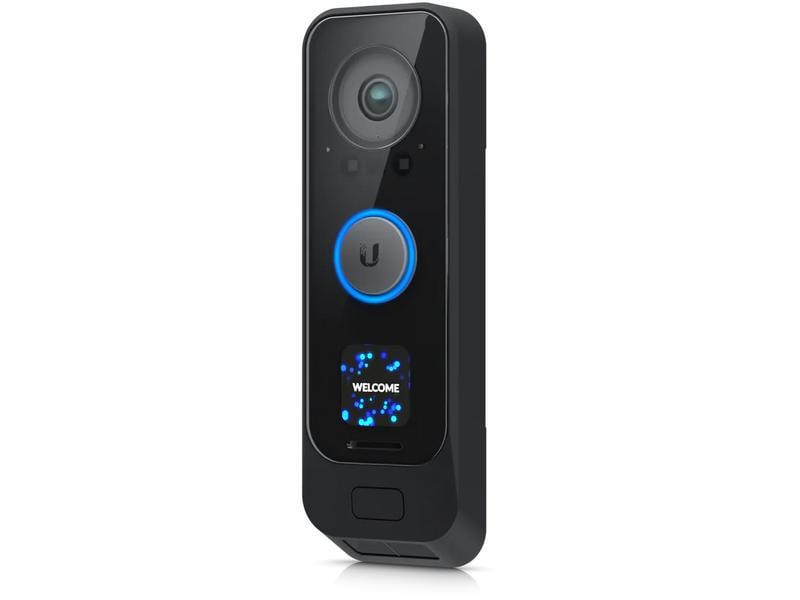 Ubiquiti IP Türstation UVC-G4 Doorbell Pro Schwarz Premium UniFi Türsprechanlage mit erweiterter Paket-Erkennungskamera und integriertem Display