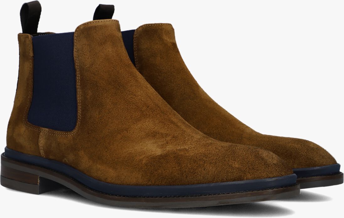 GIORGIO cognac giorgio chelsea boots 85815
