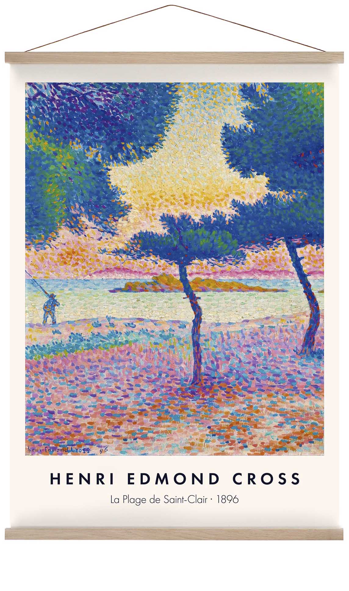 La Plage de Saint Clair von Henri Edmond Cross