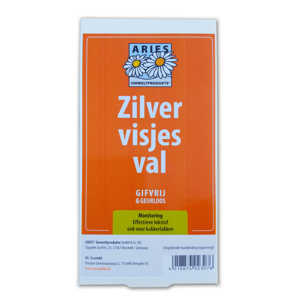 Aries Zilvervisjes- en Kakkerlakken Val