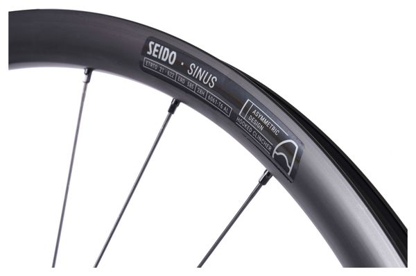Paire de Roues Seido Sinus 700 | 12x100 - 12x142mm | CenterLock