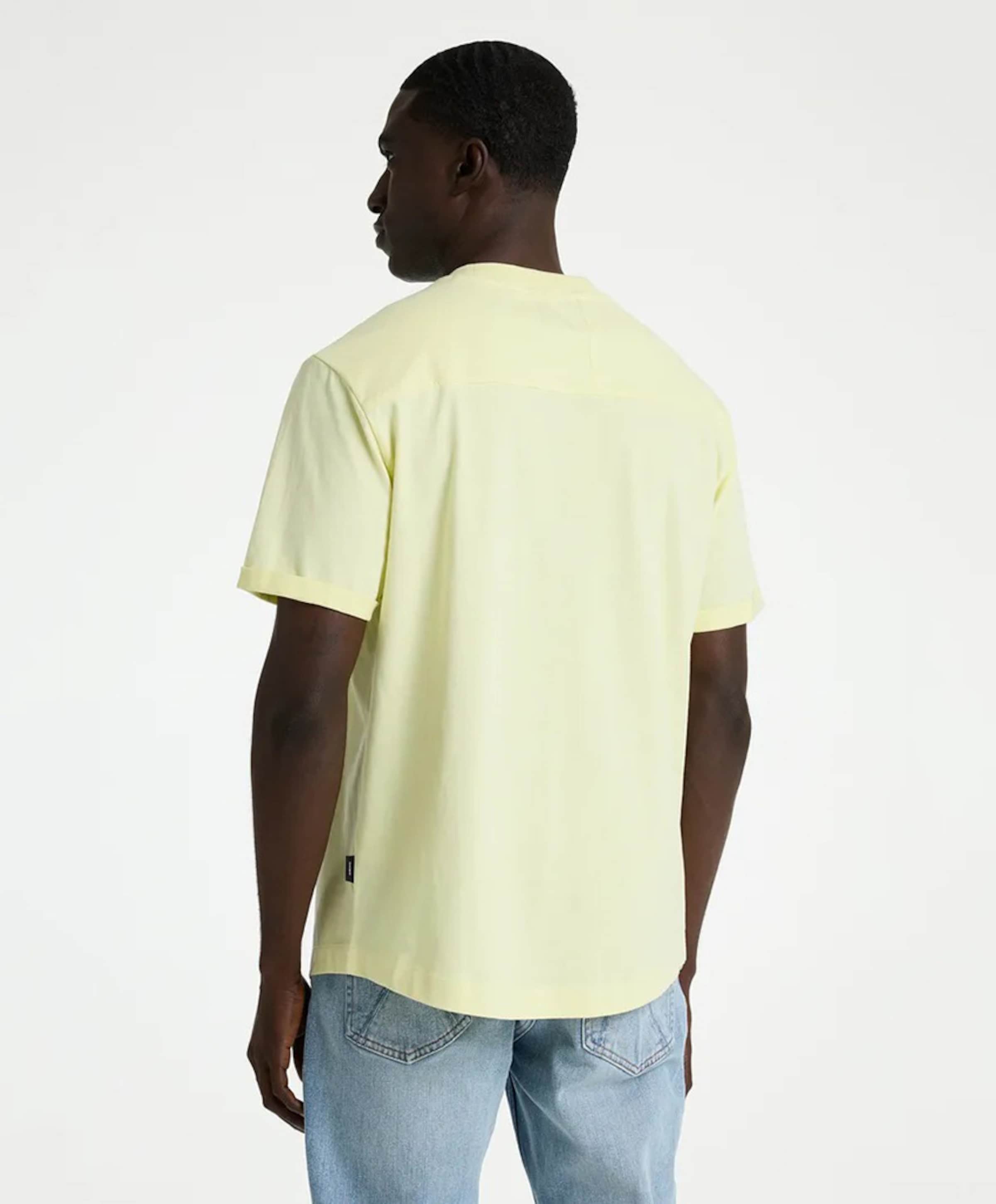 Chasin' Heren T-shirt geel