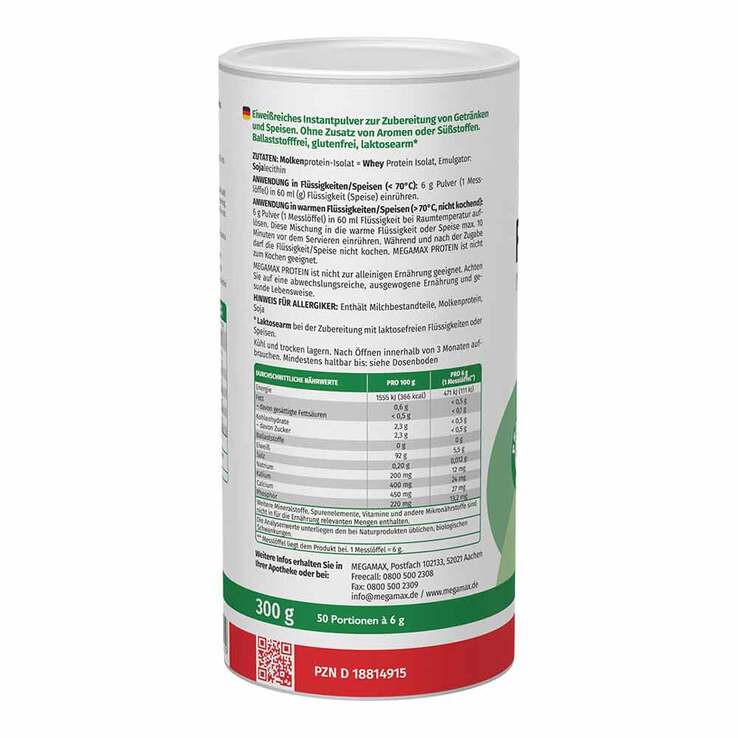 Protein Powder instant Megamax, 300 g