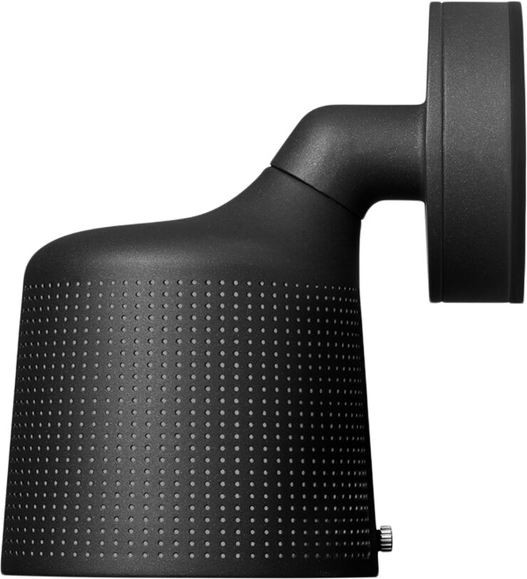 Vipp Vipp551 outdoor wall spot, Black Sort