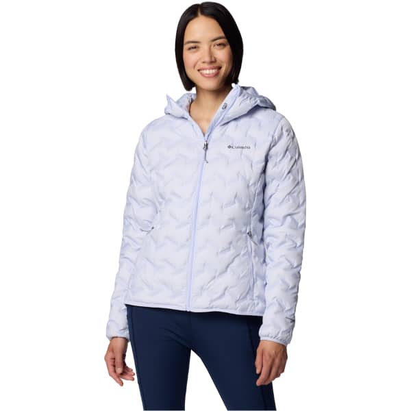 Doudoune randonnée COLUMBIA W DELTA RIDGE II DOWN HOODED JACKET SNOWDRIFT