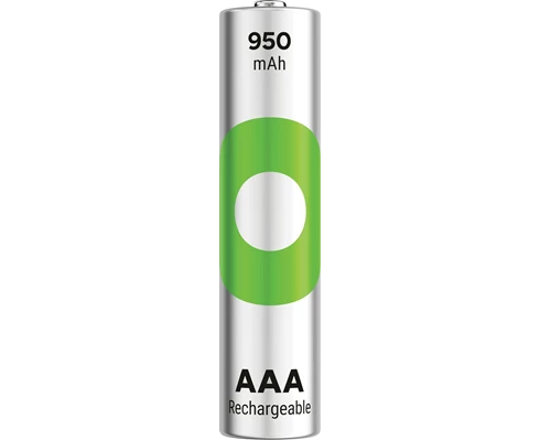 GP ReCyko AAA-batteri, 950 mAh, 4-pack