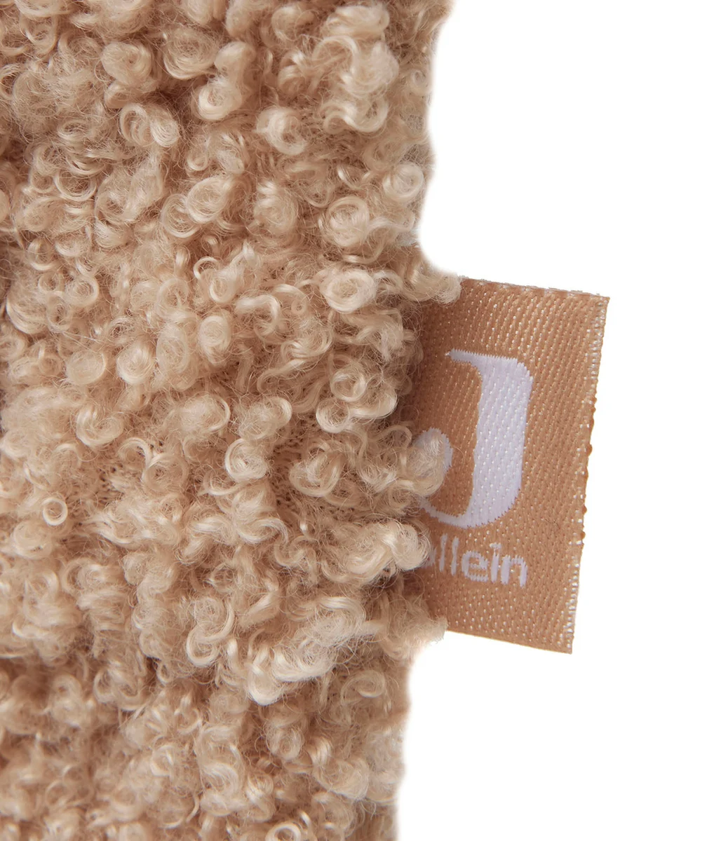 JOLLEINATTACHE TÉTINE OURS EN SHERPA MARRON