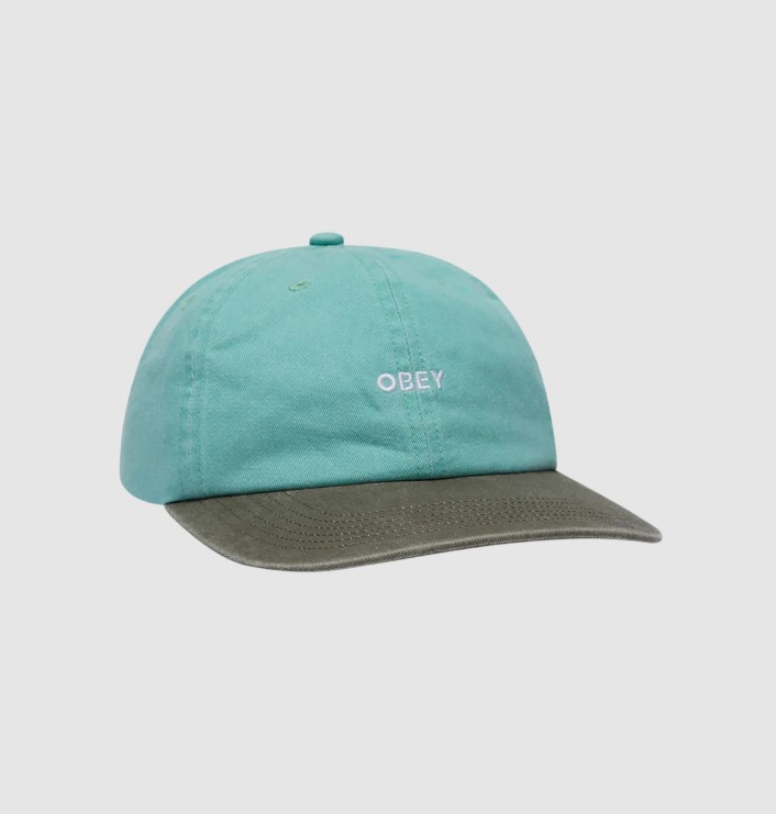 Obey 2 Tone Bold 6 Panel Unbleached Multi