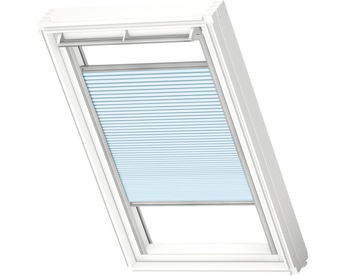 Velux honingraat plisségordijn gletsjerblauw uni handleiding FHC C02 1169SWL