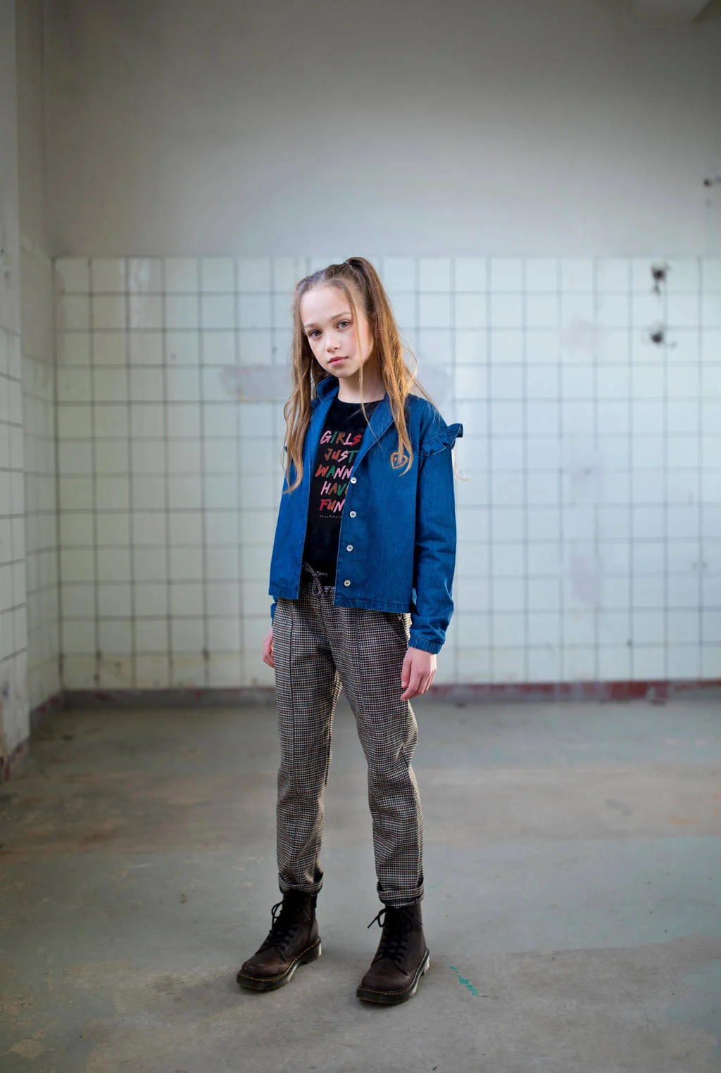 Moodstreet spijkerjasje soft blue