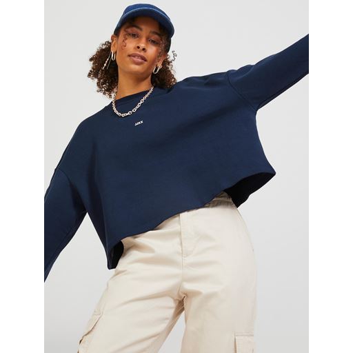 JJXX Abbie Sweatshirt, Navy Blazer, S