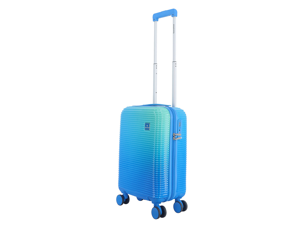 Saxoline Twist 54 cm reiskoffer - Blue