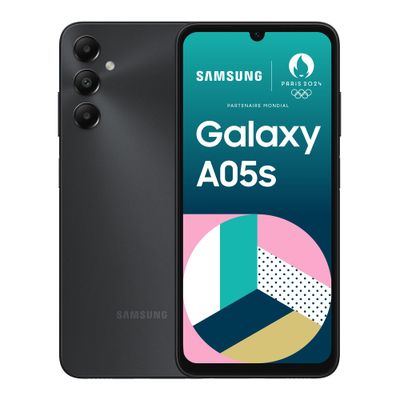 Samsung Galaxy A05s - Smartphone - 4G - 4/64 Go - noir