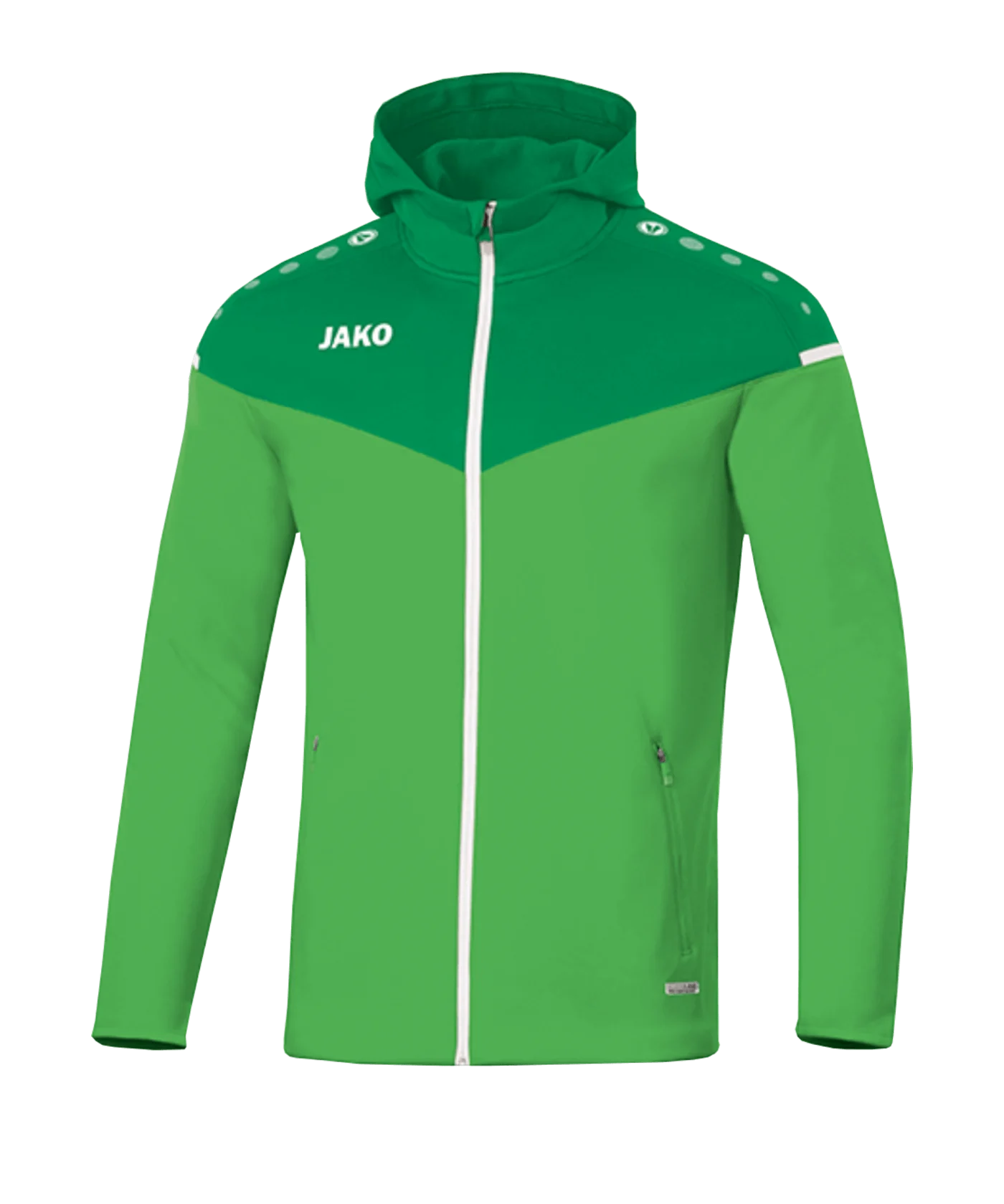 JAKO Champ 2.0 Kapuzenjacke Grün F22