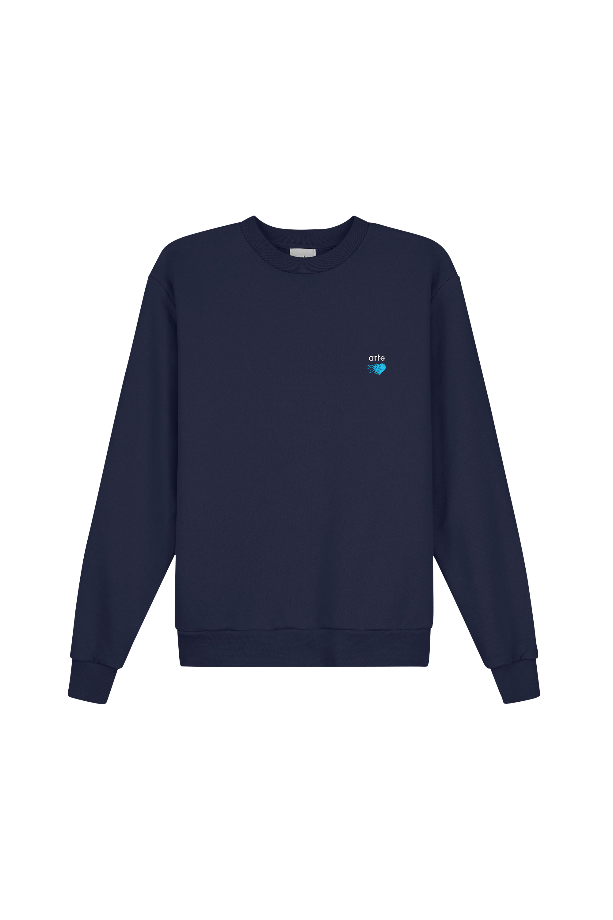ARTE ANTWERP Sweatshirt COHEN PIXEL HEART Bleu