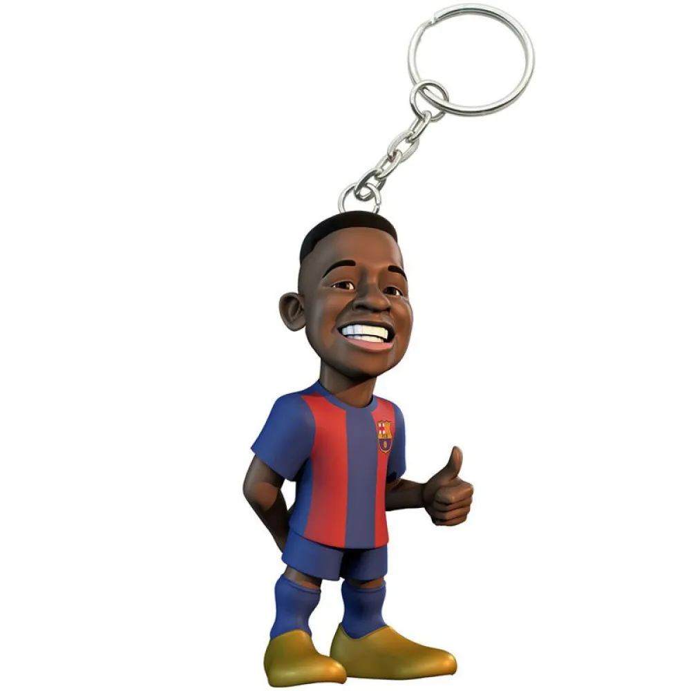 Eleven force Fußballfigur Minix Ansu Fati FC Barcelona Schlüsselanhänger 7 cm
