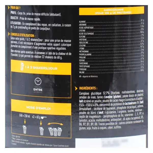 Eafit Gainer Max Chocolat Noisette 1.1kg