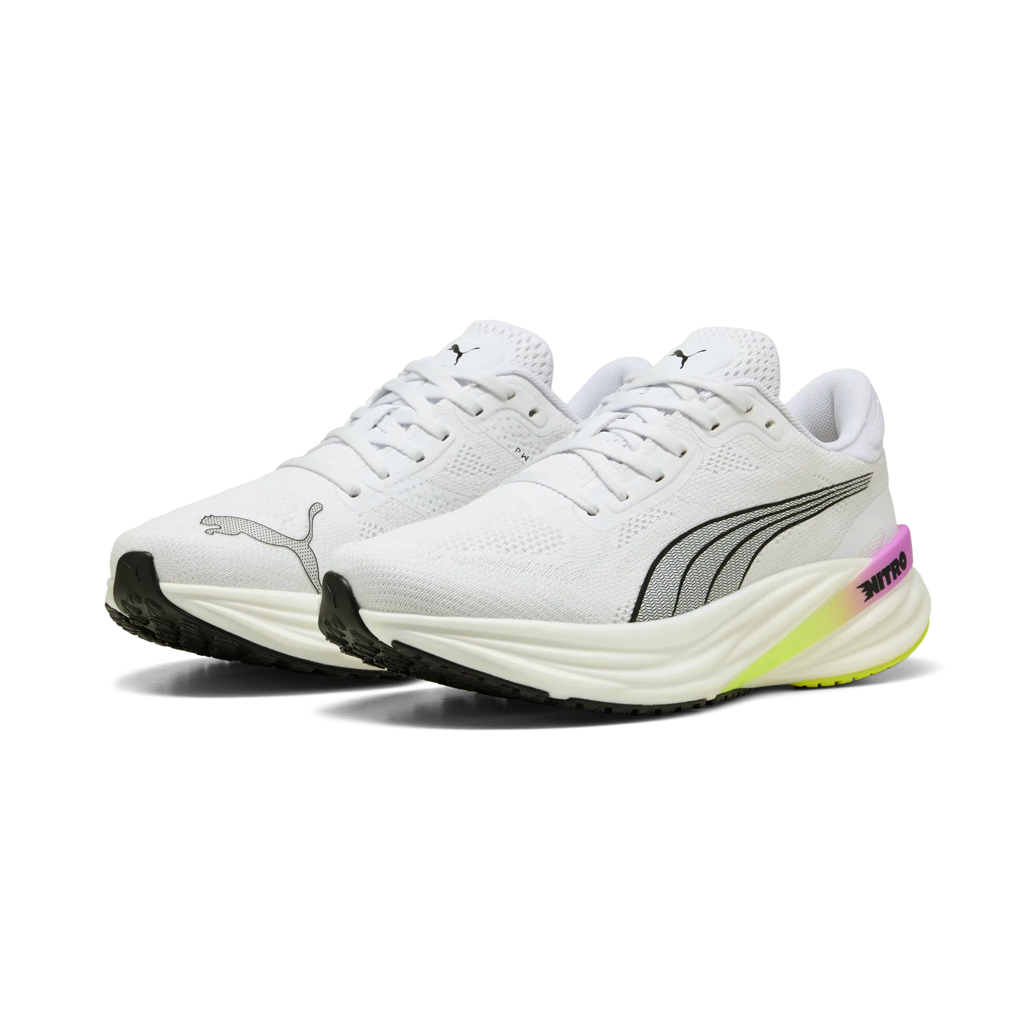 Puma Magnify Nitro 2 Wns Puma White-pure Magenta-yellow Alert