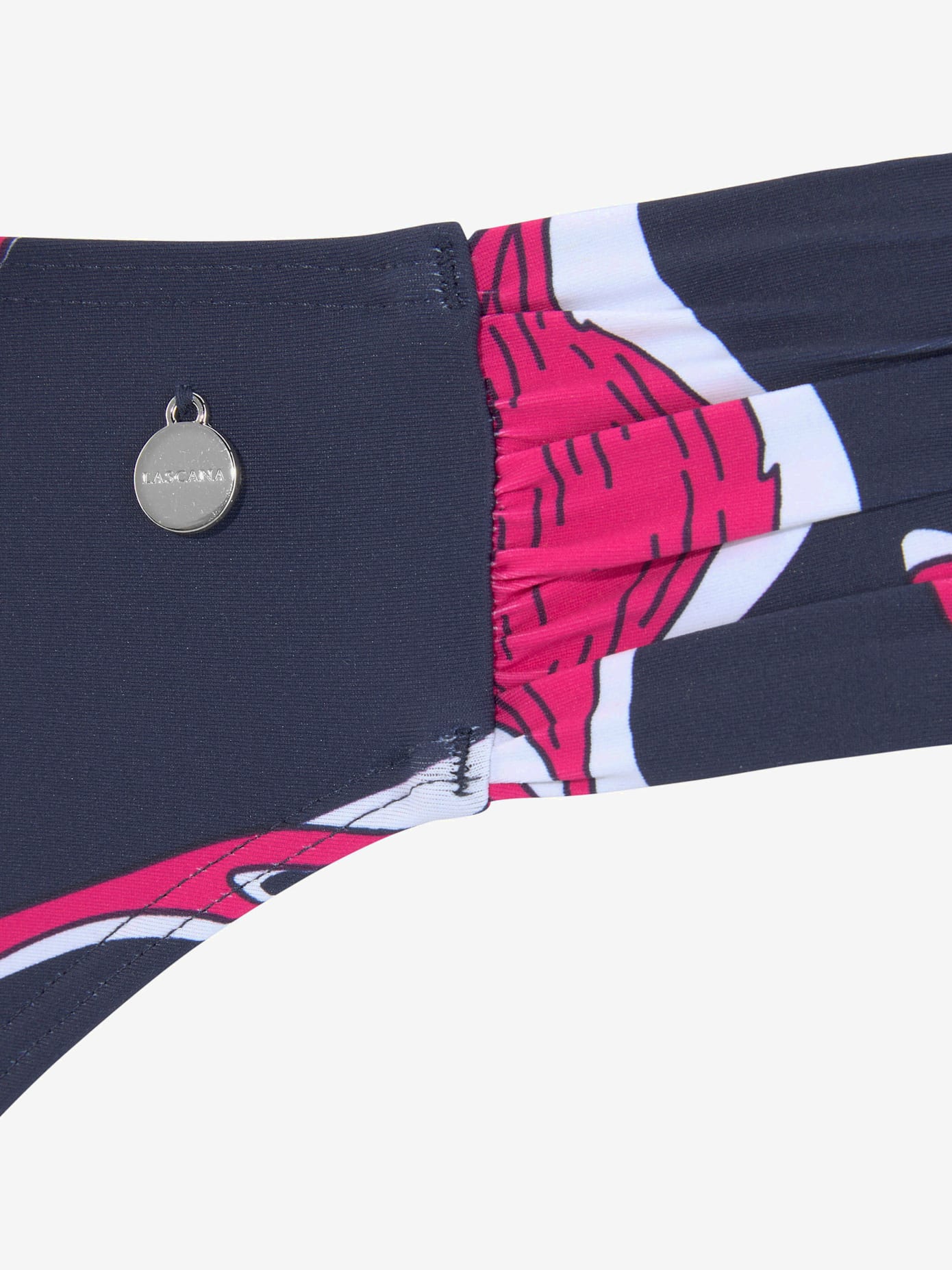 Bas de maillot de bain imprimé, effet de couleur différent pour chaque pièce