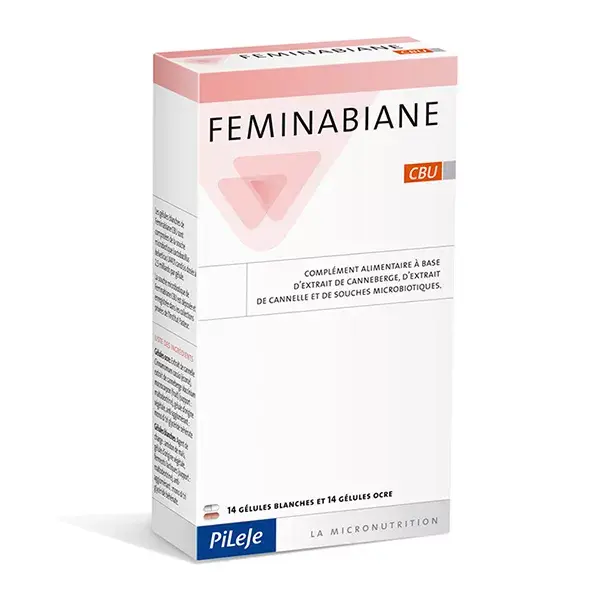 Pileje Feminabiane CBU 30 comprimidos de dupla cepa