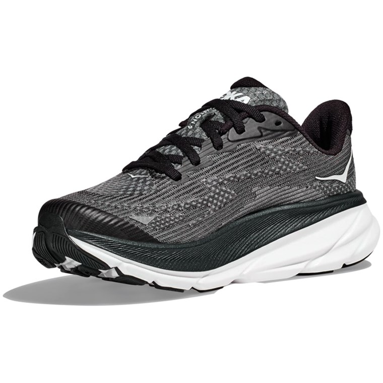 Hoka Clifton 9 Youth Black / White