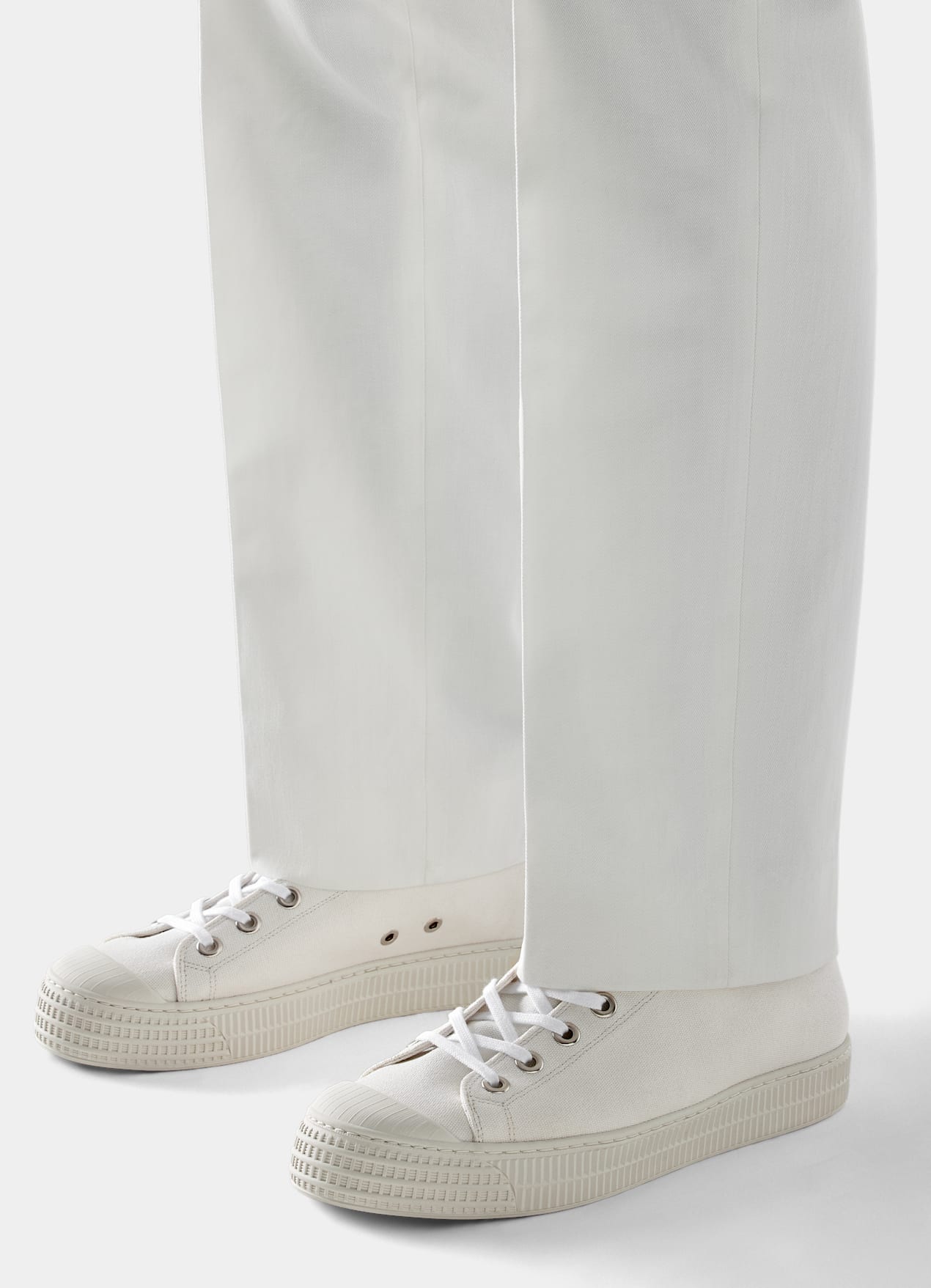 Sneakers blanc cassé
