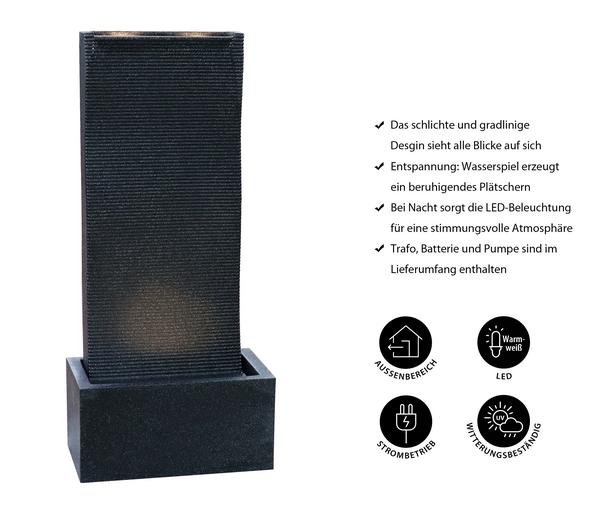 Dehner Polyethylen-Gartenbrunnen Altero,