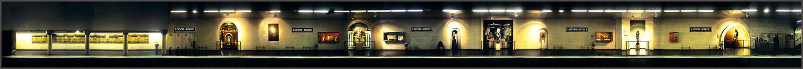 Louvre Rivoli, Line #1 by Larry Yust - Limited Edition. Edition of: 100. Signed.